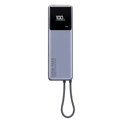 Xiaomi 165W Power Bank 10000Mah (Integrated Cable) Gl - Grey